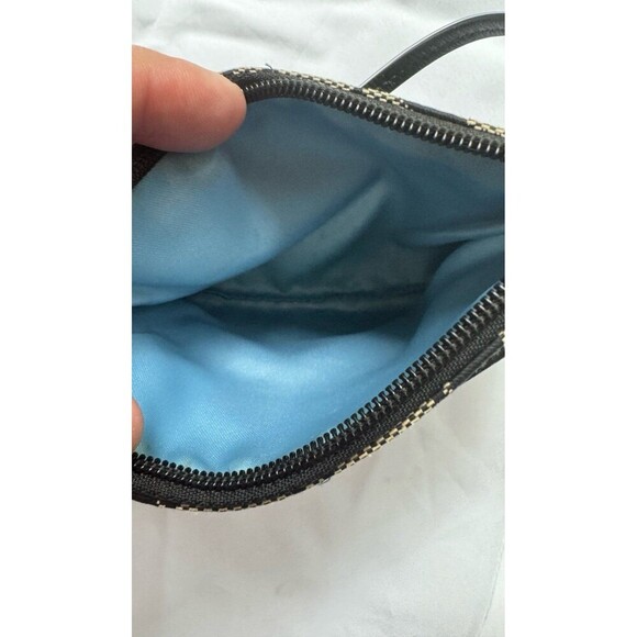 Coach black monogram wristlet - Picture 3 of 8